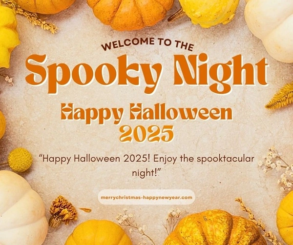 Happy Halloween 2025 Card for Friends Happy Halloween 2025 Card for Friends