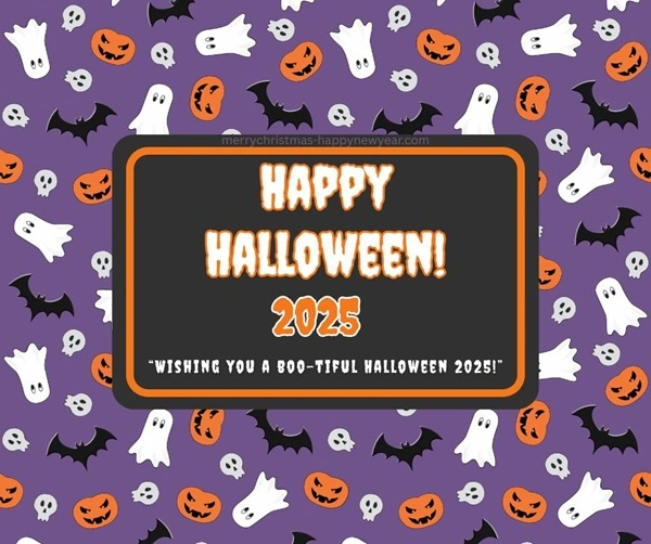 Happy Halloween 2025 Card 7 Happy Halloween 2025 Card