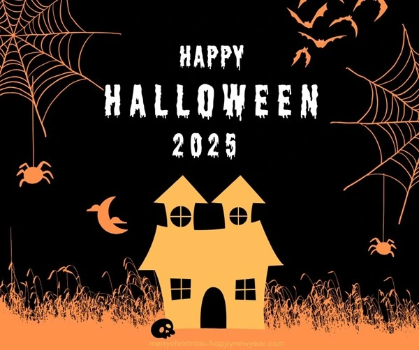 Happy Halloween 2025 Scary Card Happy Halloween 2025 Scary Card