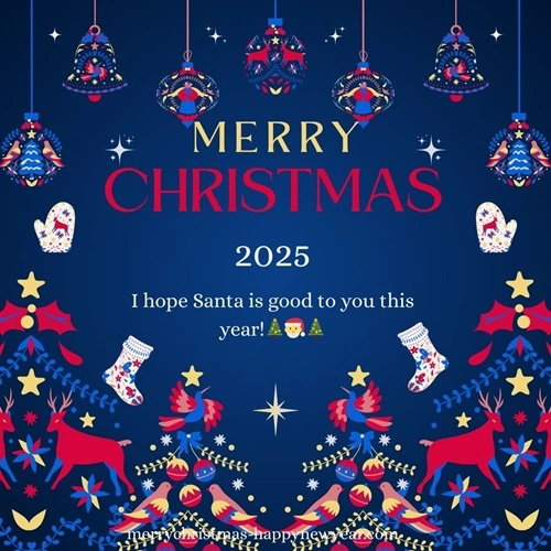 Christmas 2025 Wishes Images