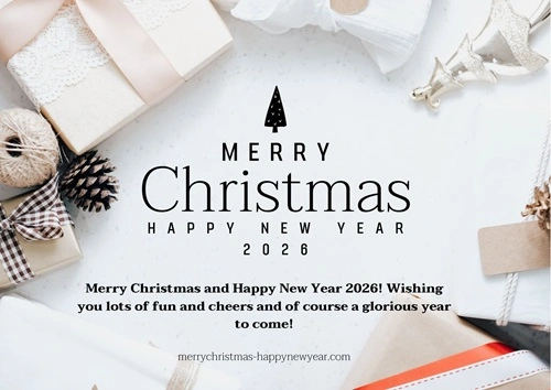 Merry Christmas and Happy New Year 2026 Messages for Family